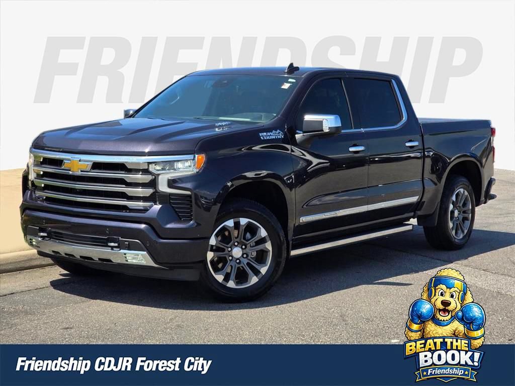 Used 2023 Chevrolet Silverado 1500 High Country w/ Z71 Off-Road Package AWD/4WD image 1