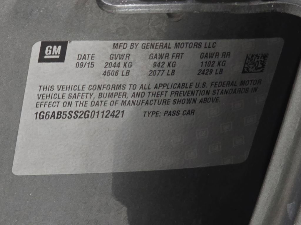 Used 2016 Cadillac ATS Luxury w/ Safety and Security Package image 31