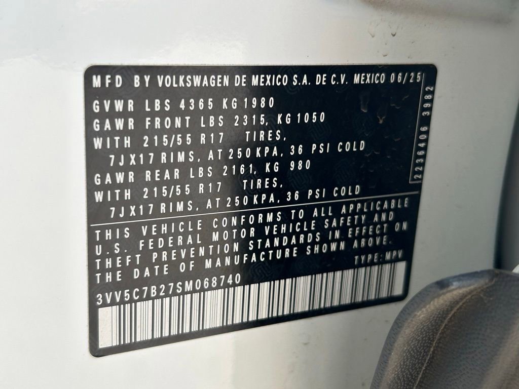 Used 2025 Volkswagen Taos S FWD image 58