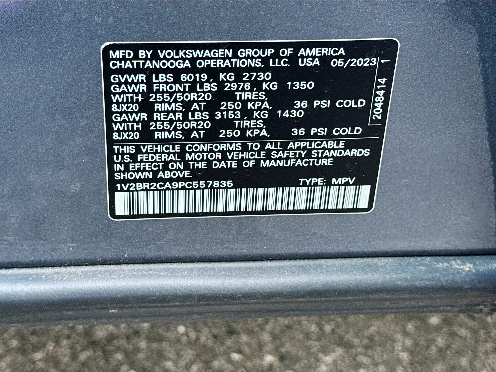 Used 2023 Volkswagen Atlas SEL AWD/4WD image 44