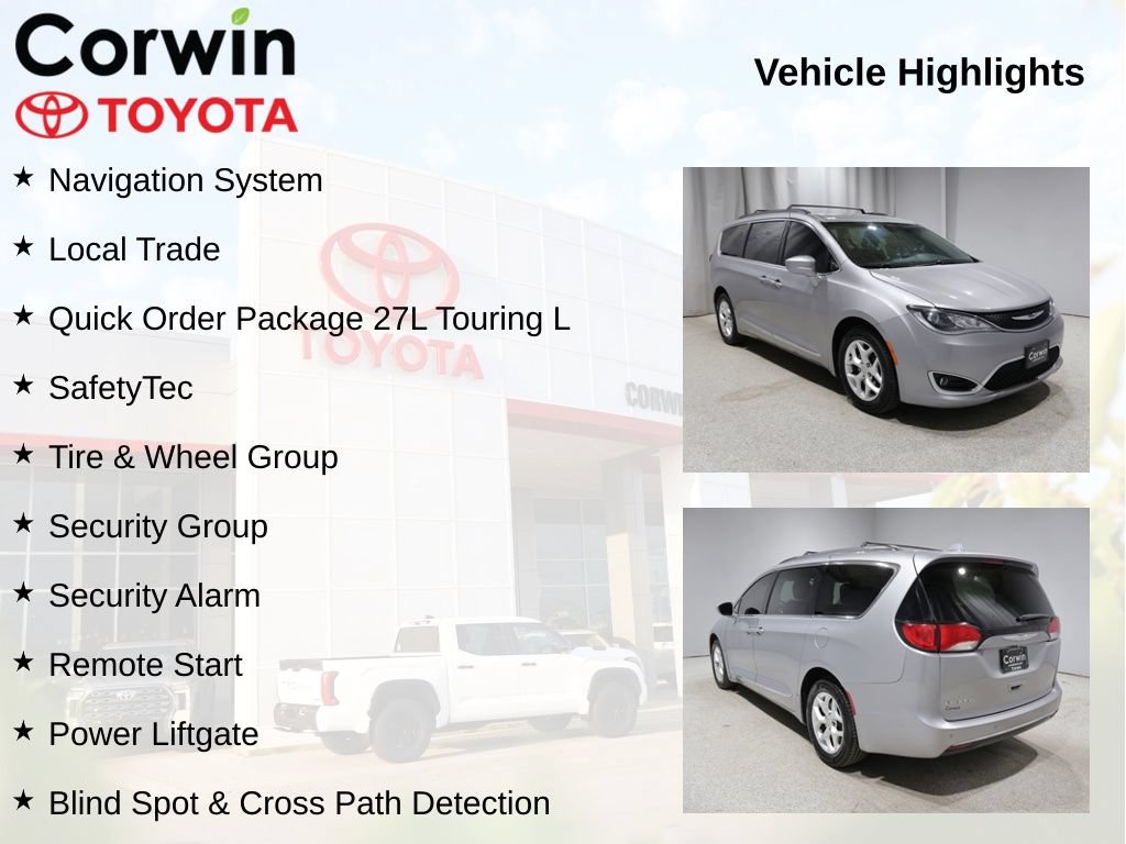Used 2017 Chrysler Pacifica Touring-L w/ Tire & Wheel Group FWD image 11