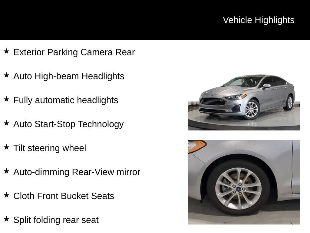 Used 2020 Ford Fusion SE FWD image 13