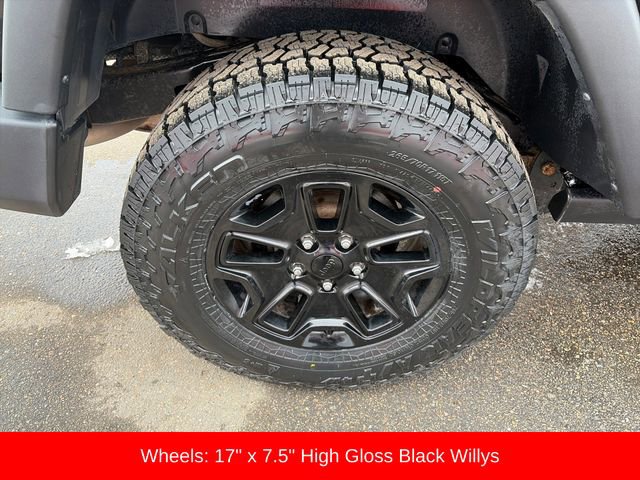 Used 2017 Jeep Wrangler Unlimited Willys image 15