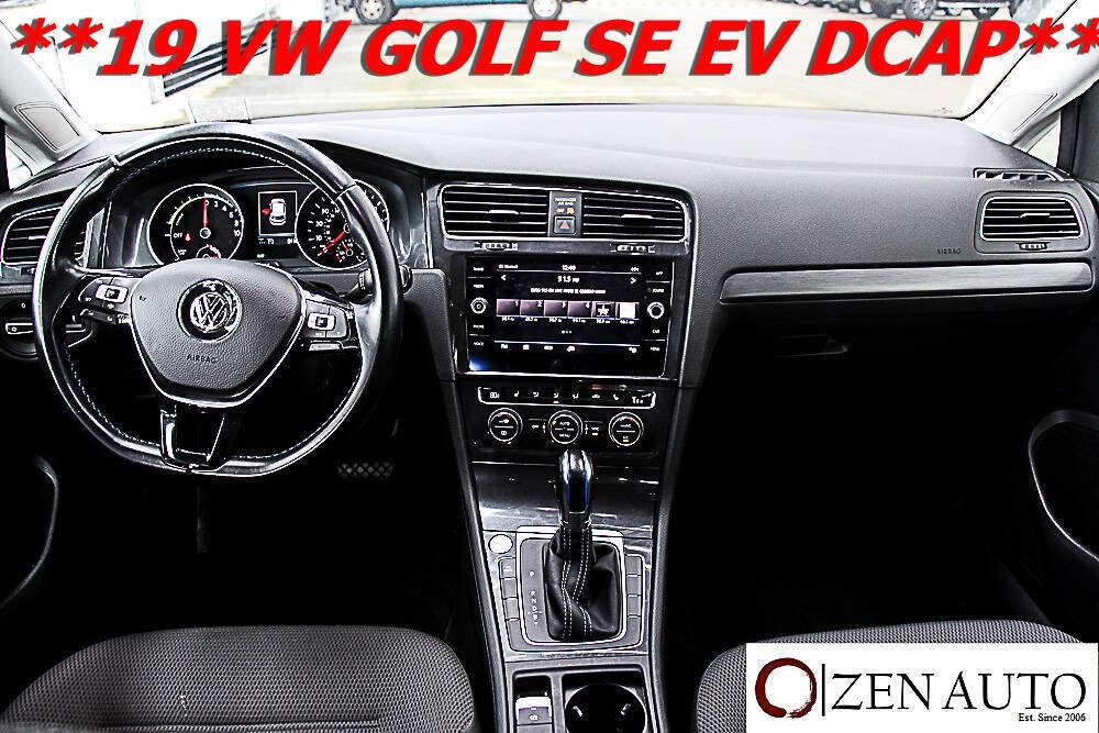 Used 2019 Volkswagen e-Golf SE w/ Driver Assistance Package image 15
