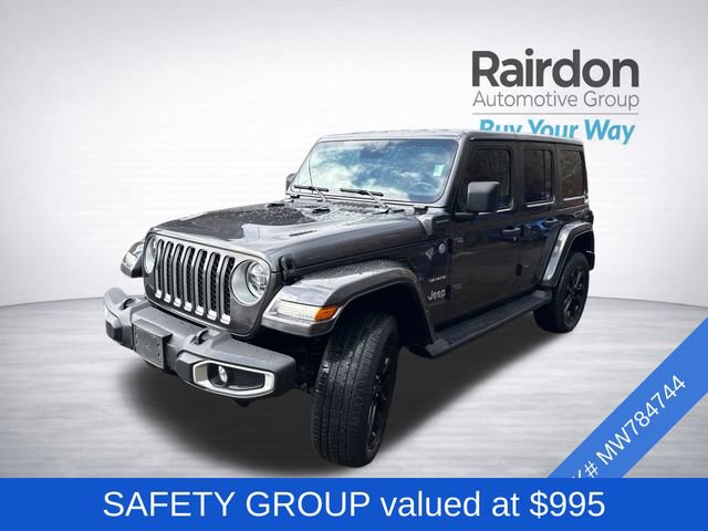 Used 2021 Jeep Wrangler Unlimited Sahara w/ Cold Weather Group image 3