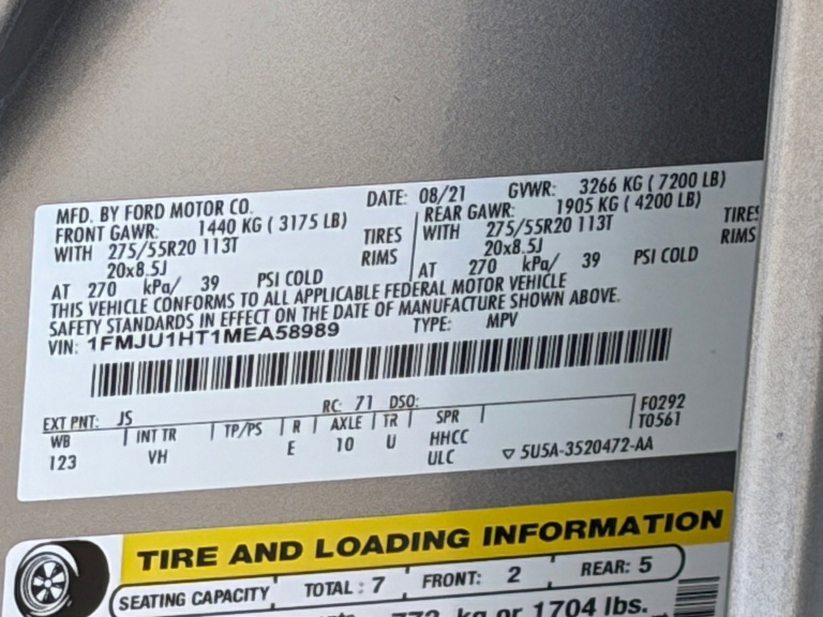 Used 2021 Ford Expedition XLT RWD image 34