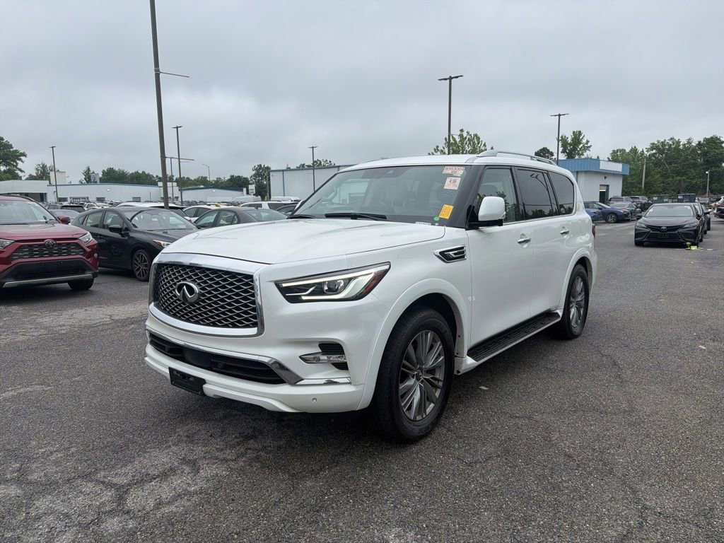 Used 2023 INFINITI QX80 Luxe w/ Cargo Package AWD/4WD image 3
