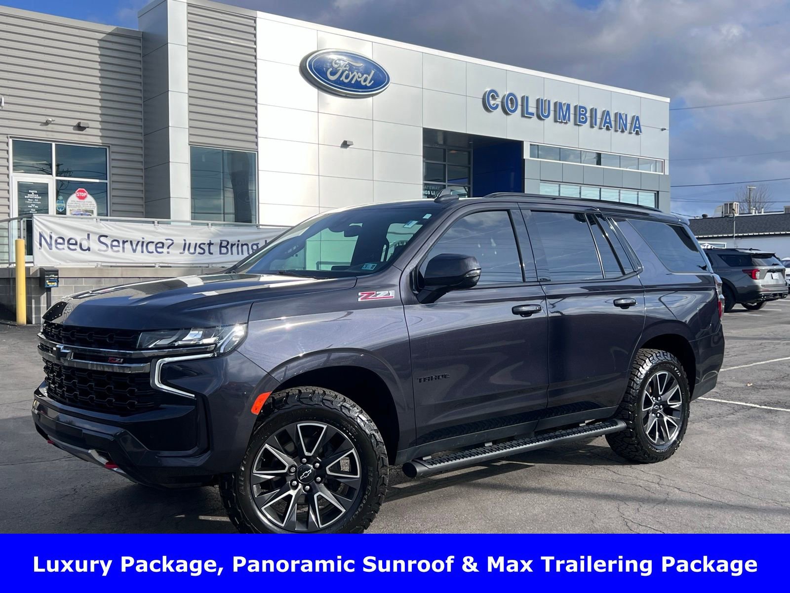 Used 2022 Chevrolet Tahoe Z71 w/ Luxury Package image 1