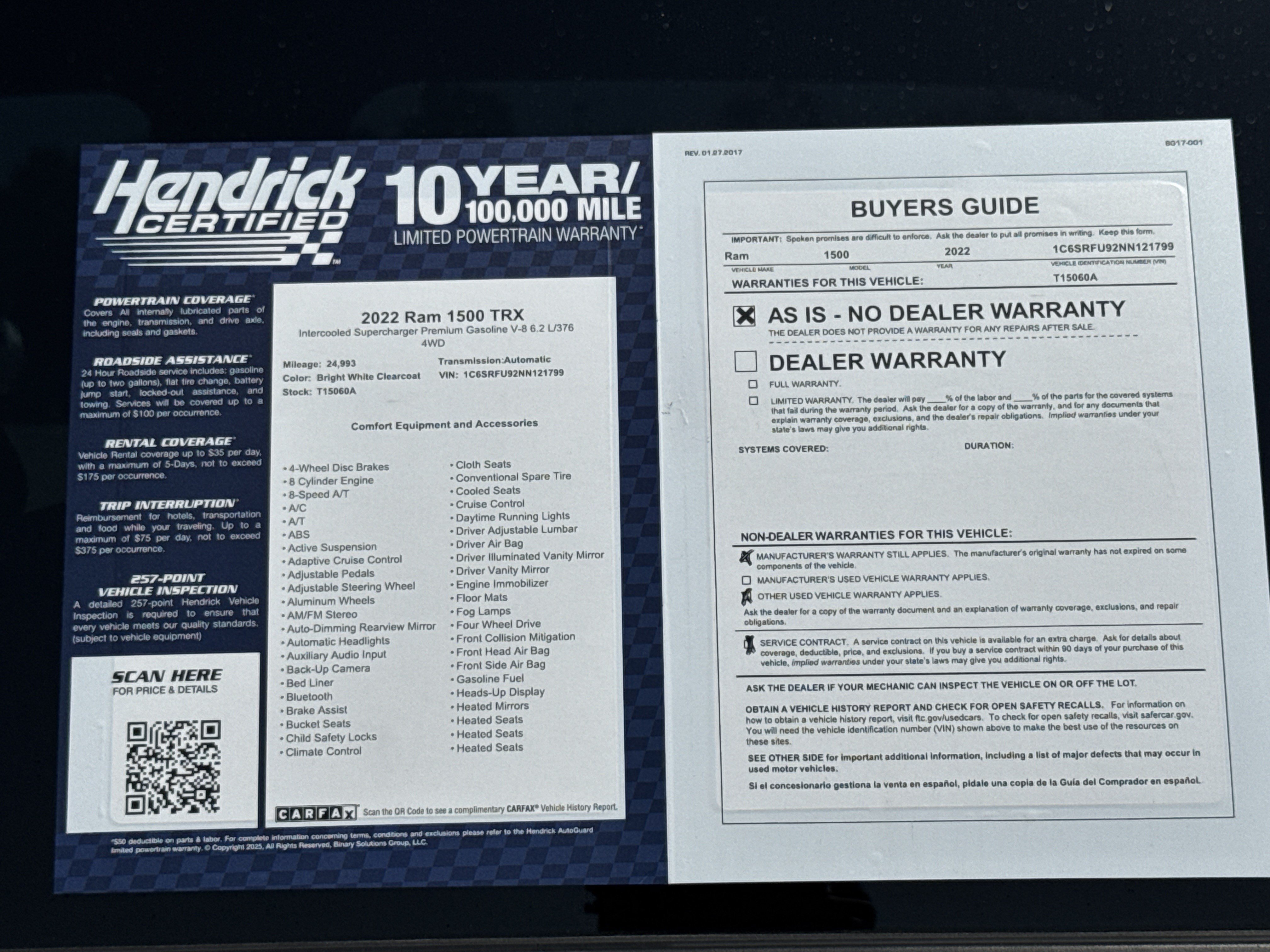 Used 2022 RAM 1500 TRX w/ TRX Level 2 Equipment Group AWD/4WD image 40