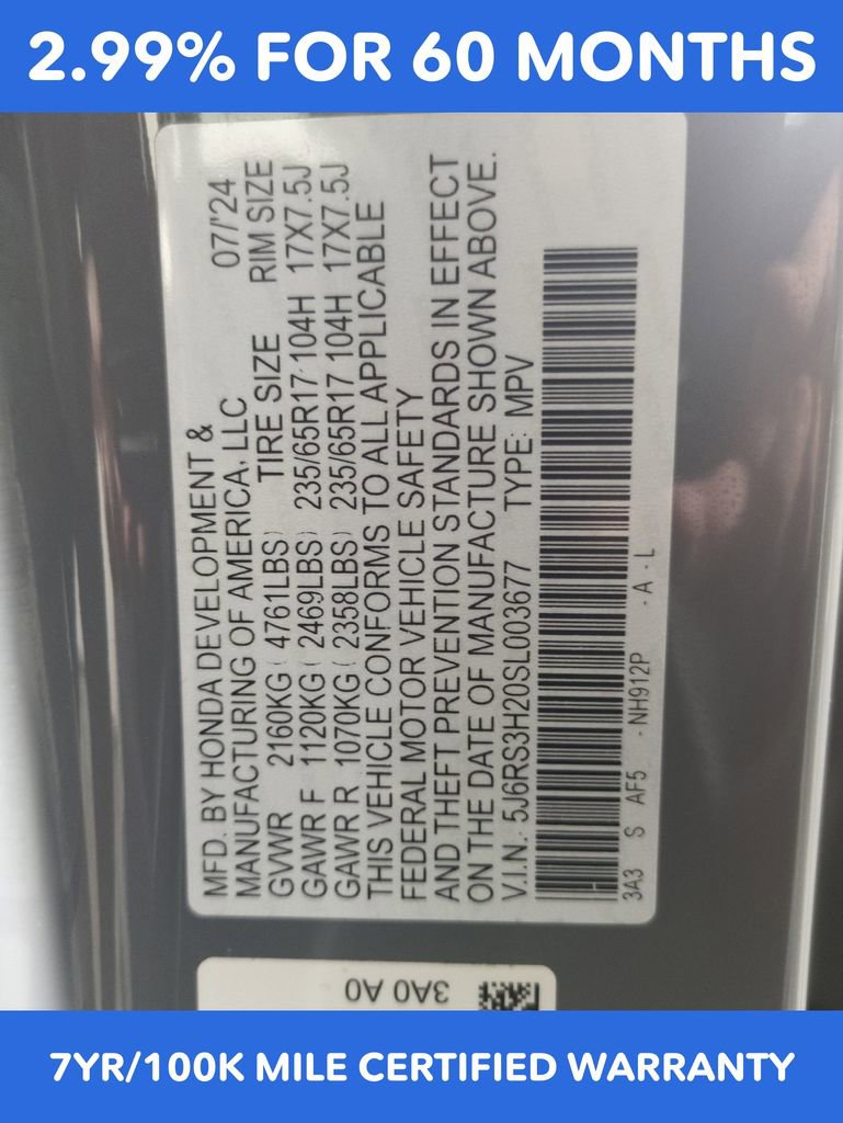 Certified 2025 Honda CR-V LX image 28