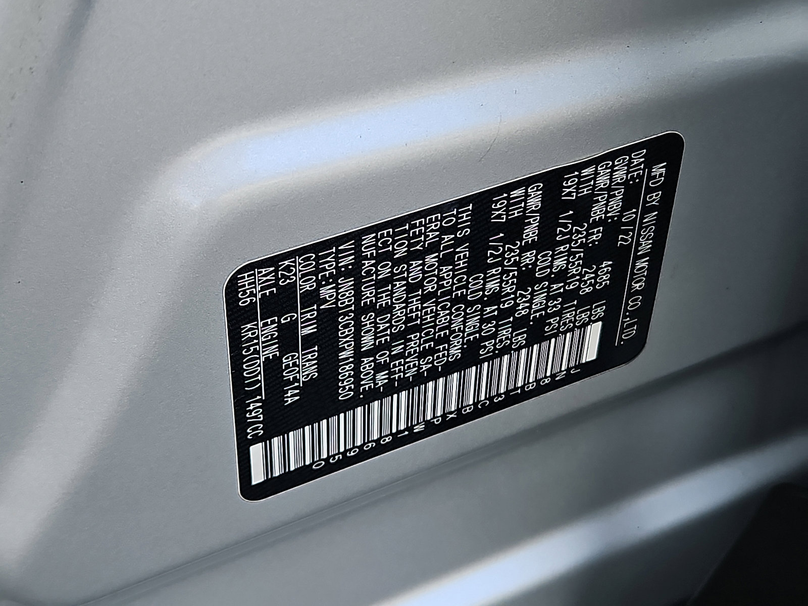 Certified 2023 Nissan Rogue SL w/ SL Premium Package image 27