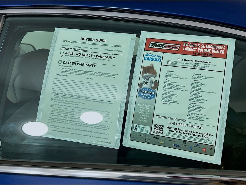 Used 2015 Hyundai Sonata Sport image 14