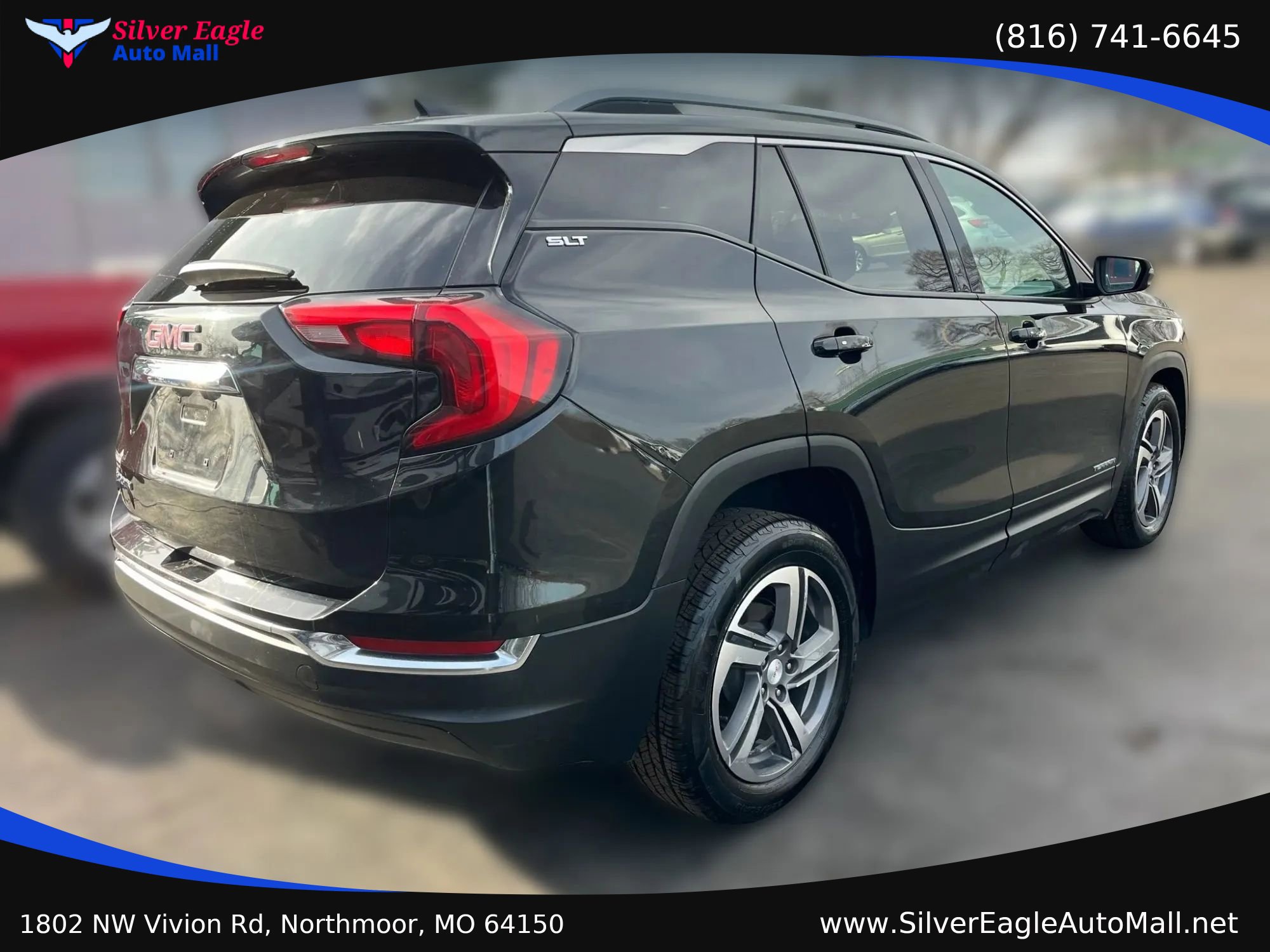 Used 2021 GMC Terrain SLT FWD image 3