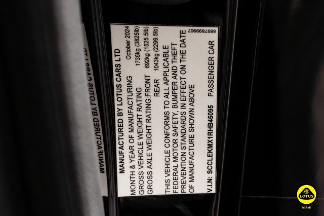 New 2024 Lotus Emira First Edition image 49