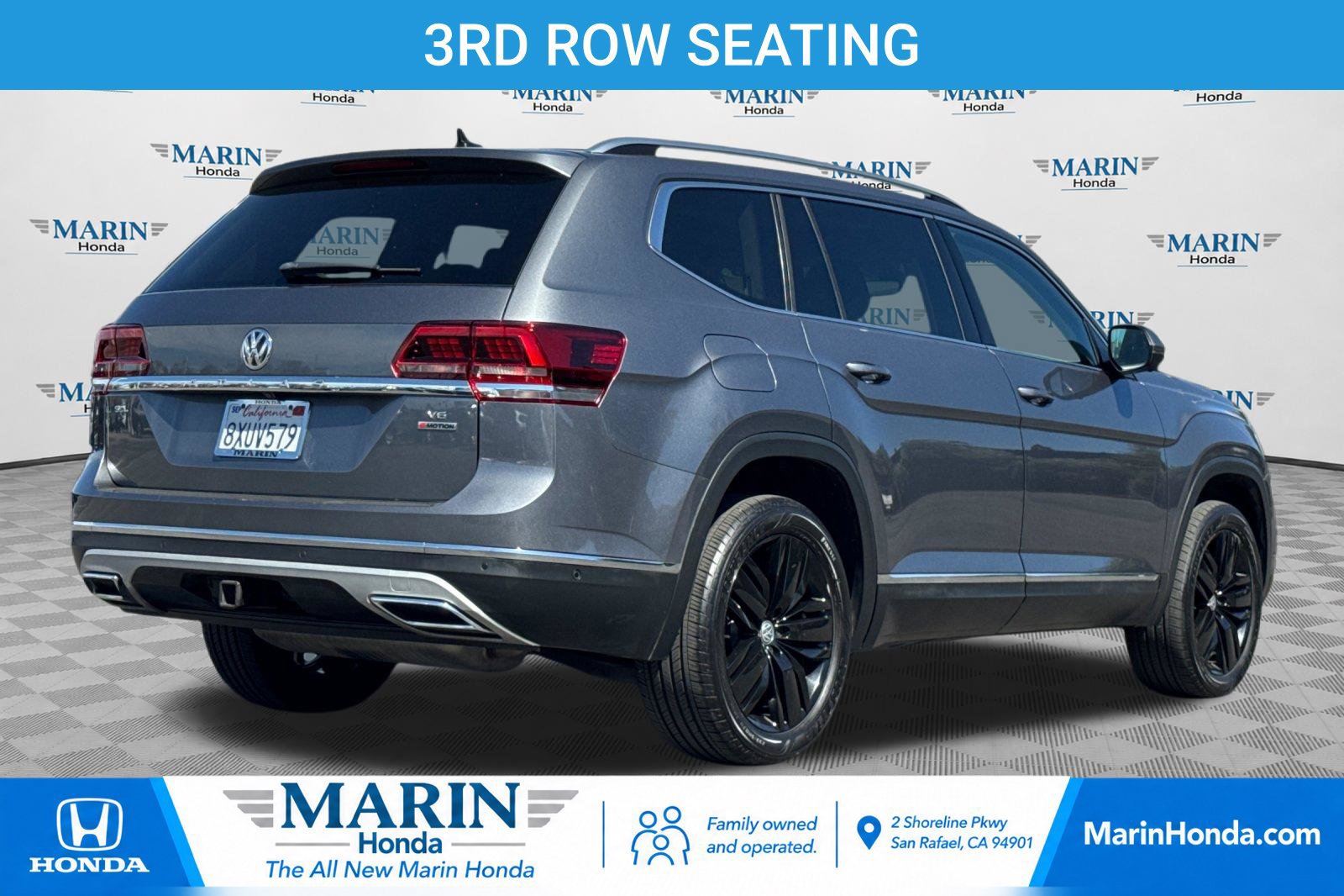 Used 2018 Volkswagen Atlas SEL Premium AWD/4WD image 3