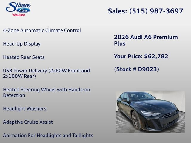 Used 2026 Audi A6 Premium Plus AWD/4WD image 17
