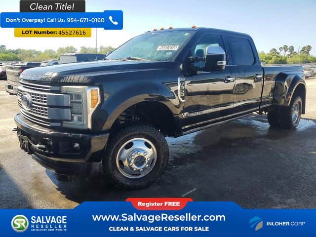 Used 2018 Ford F350 Platinum w/ Platinum Ultimate Package image 1
