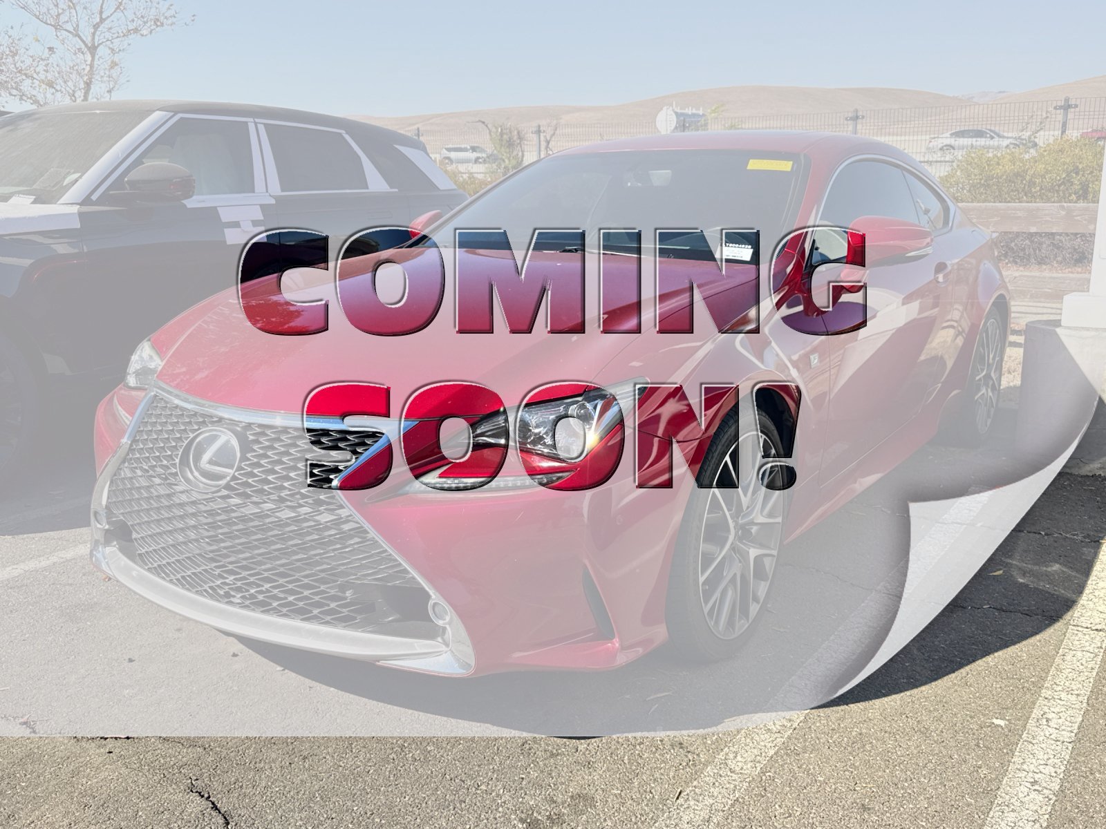Used 2015 Lexus RC 350 w/ F Sport w/Summer Tires