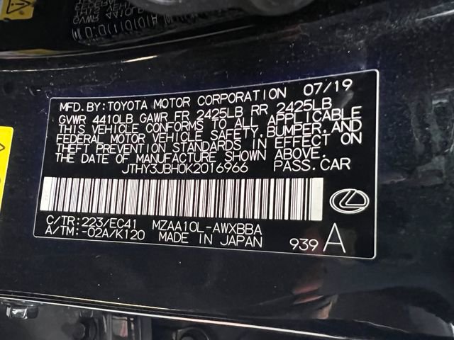 Used 2019 Lexus UX 200 image 39