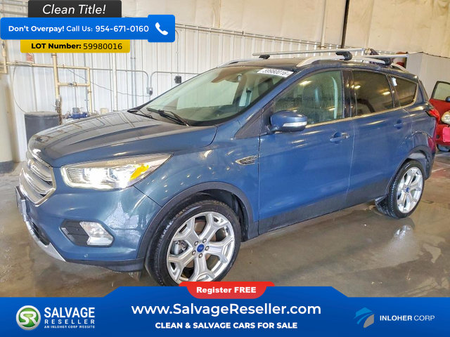 Used 2019 Ford Escape Titanium w/ U9j03 - Titanium Tow Package AWD/4WD image 1