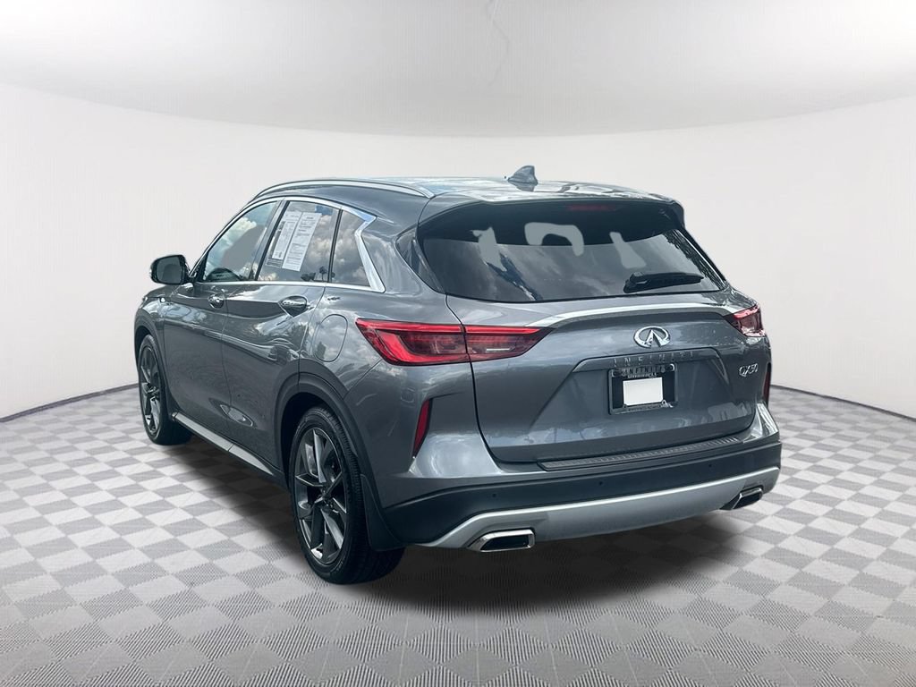Used 2020 INFINITI QX50 Autograph w/ Premium White Leather Package FWD image 7