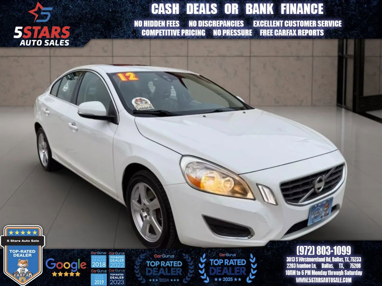 Used 2012 Volvo S60 T5 image 1