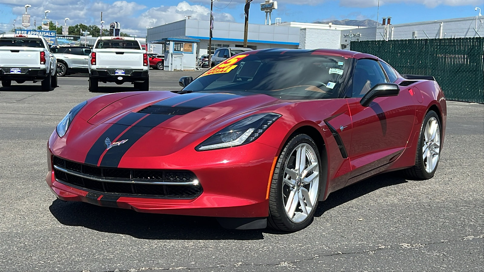 Used 2015 Chevrolet Corvette Stingray Coupe w/ 3LT Preferred Equipment Group RWD image 1