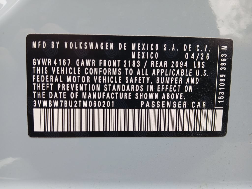 New 2026 Volkswagen Jetta Sport FWD image 28