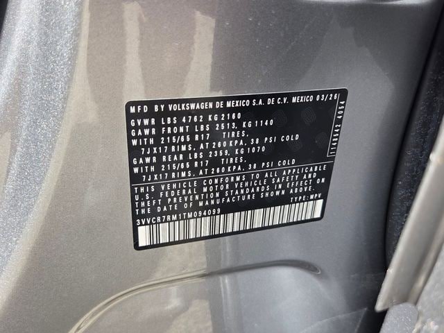 New 2026 Volkswagen Tiguan S FWD image 17