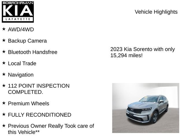 Used 2023 Kia Sorento EX AWD/4WD image 7
