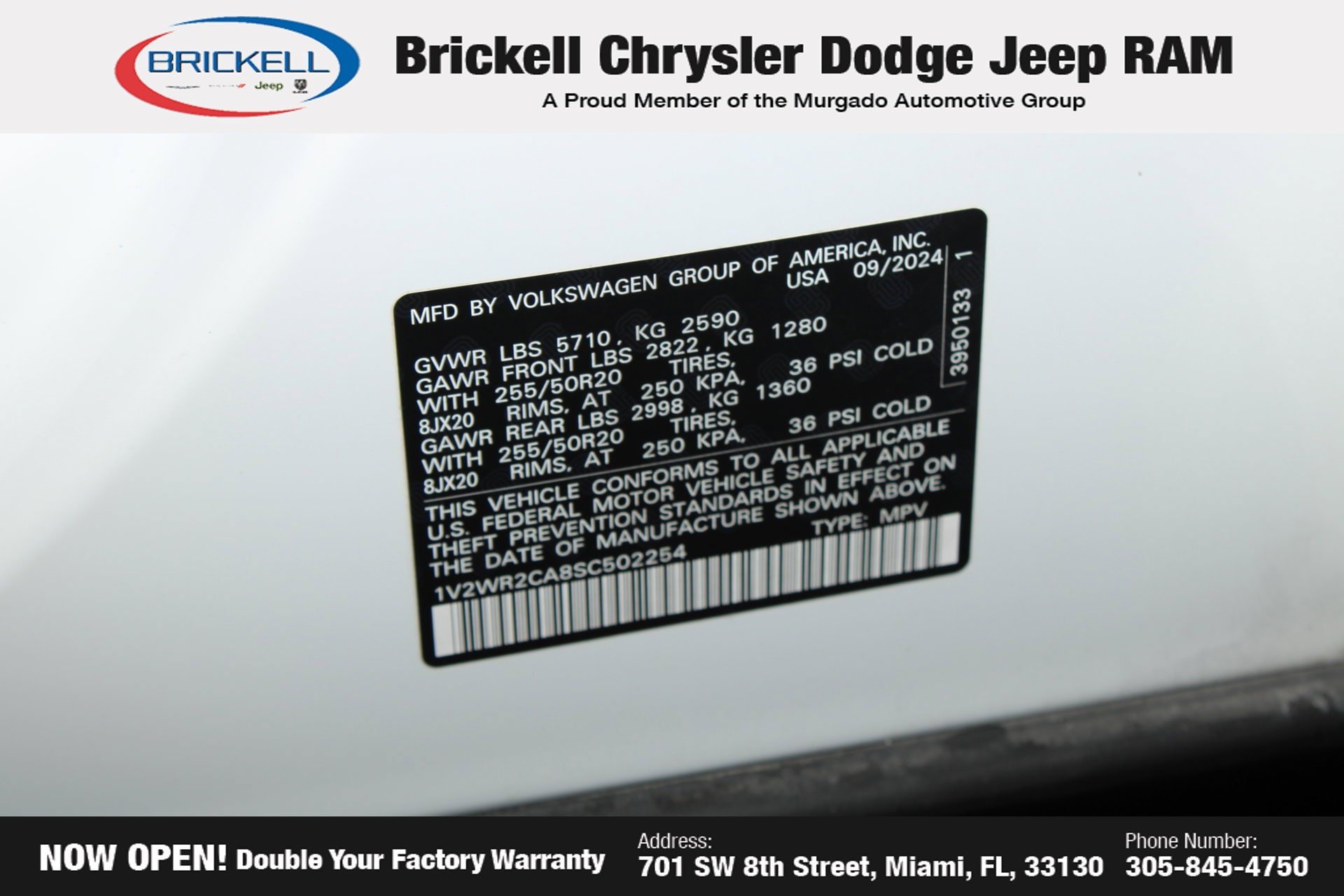 Used 2025 Volkswagen Atlas SE FWD image 40