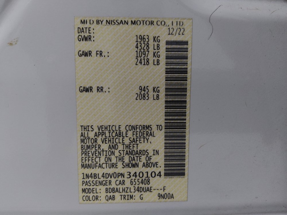 Used 2023 Nissan Altima 2.5 SV w/ SV Premium Package FWD image 33