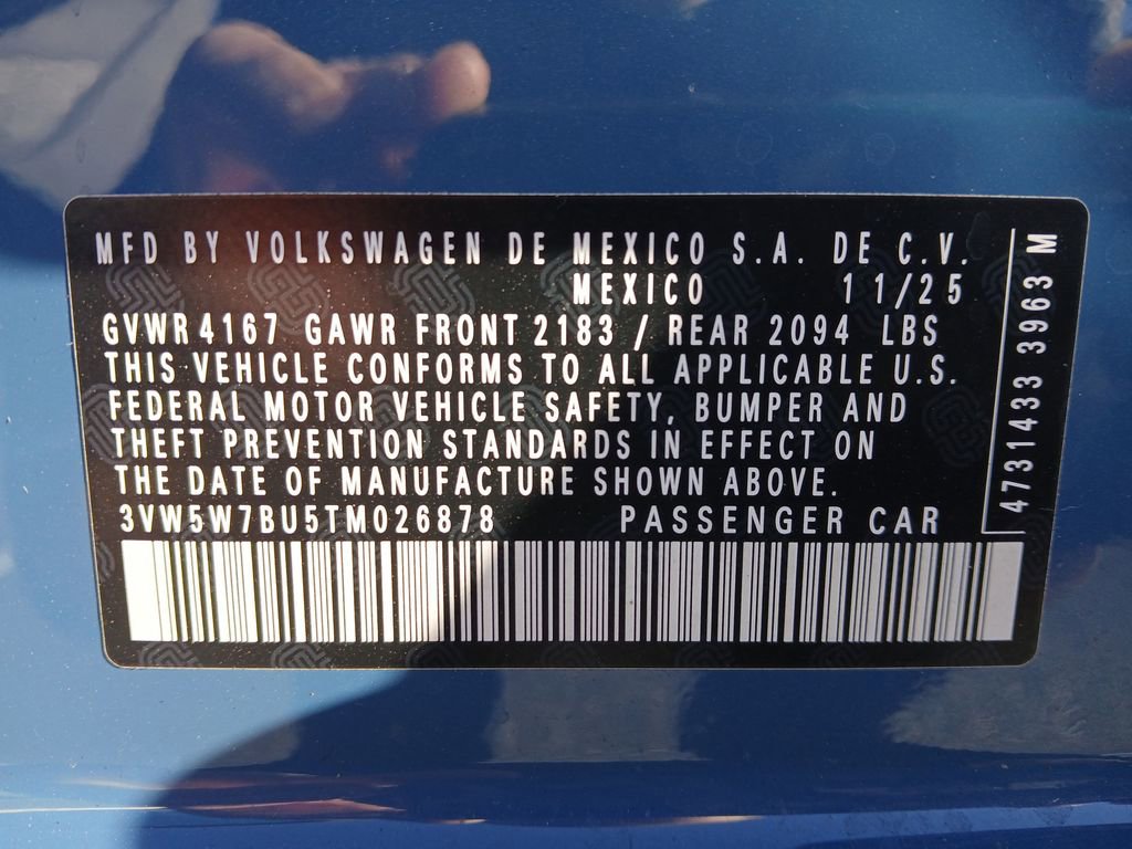 New 2026 Volkswagen Jetta S image 28