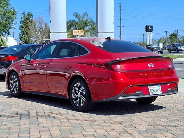 Used 2021 Hyundai Sonata Blue image 3