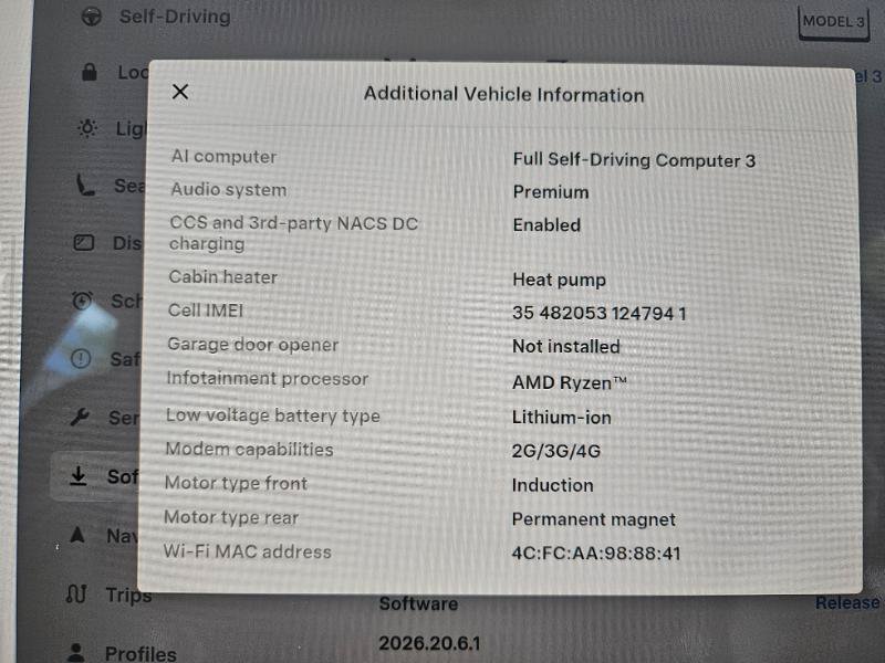 Used 2023 Tesla Model 3 Long Range AWD/4WD image 3