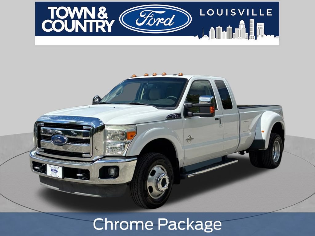 Used 2013 Ford F350 Lariat w/ Chrome Pkg AWD/4WD image 7