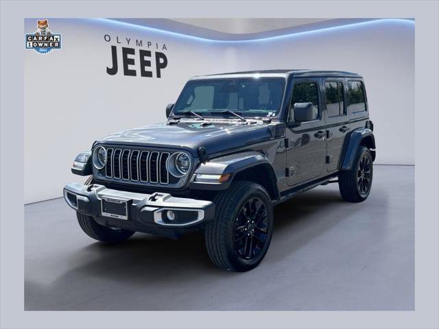 Certified 2025 Jeep Wrangler Unlimited Sahara w/ Safety Group AWD/4WD image 1