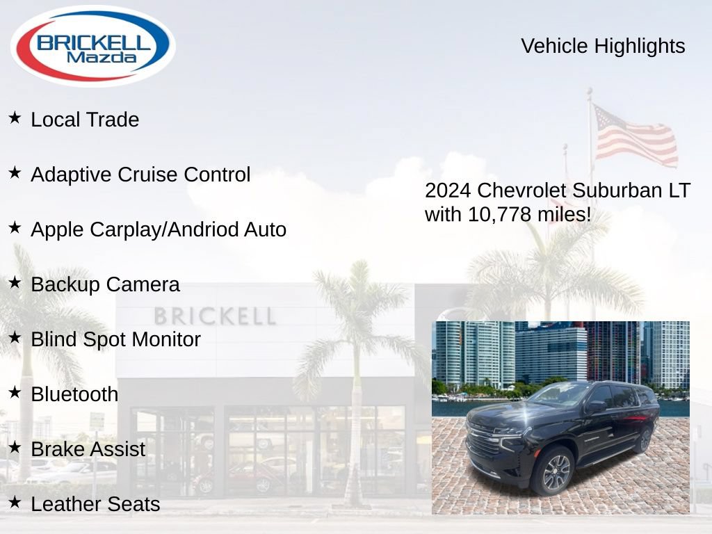 Used 2024 Chevrolet Suburban LT RWD image 16