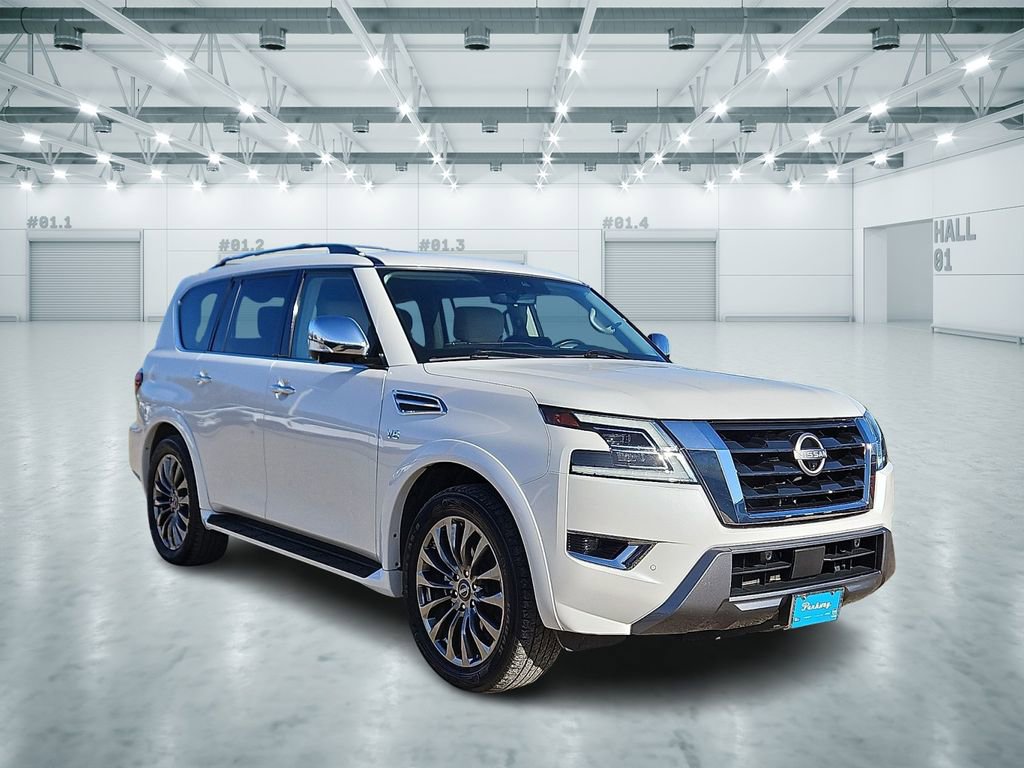 Used 2021 Nissan Armada Platinum w/ Captain's Chairs Package image 4