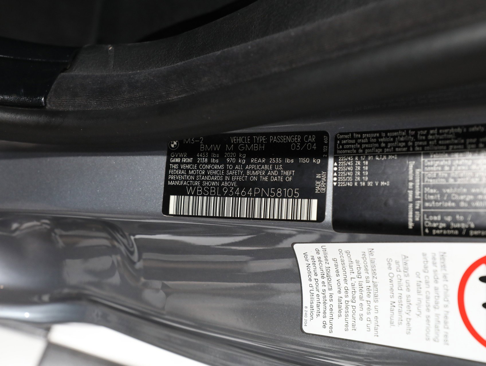 Used 2004 BMW M3 Coupe RWD image 62