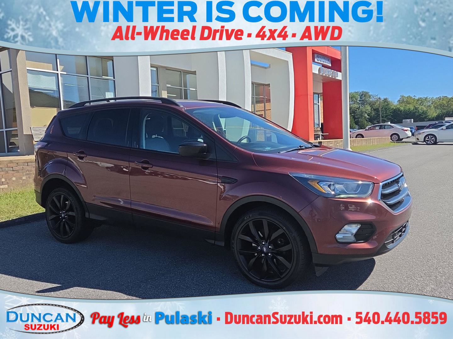 Used 2018 Ford Escape SE w/ SE Sport Appearance Package