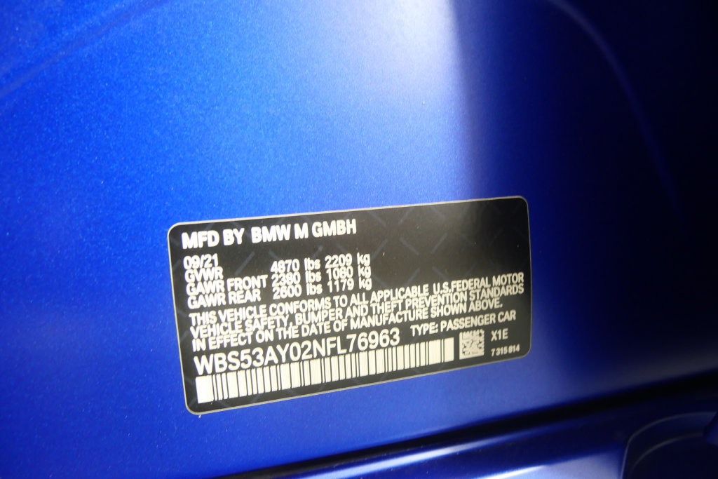Used 2022 BMW M3 RWD image 43