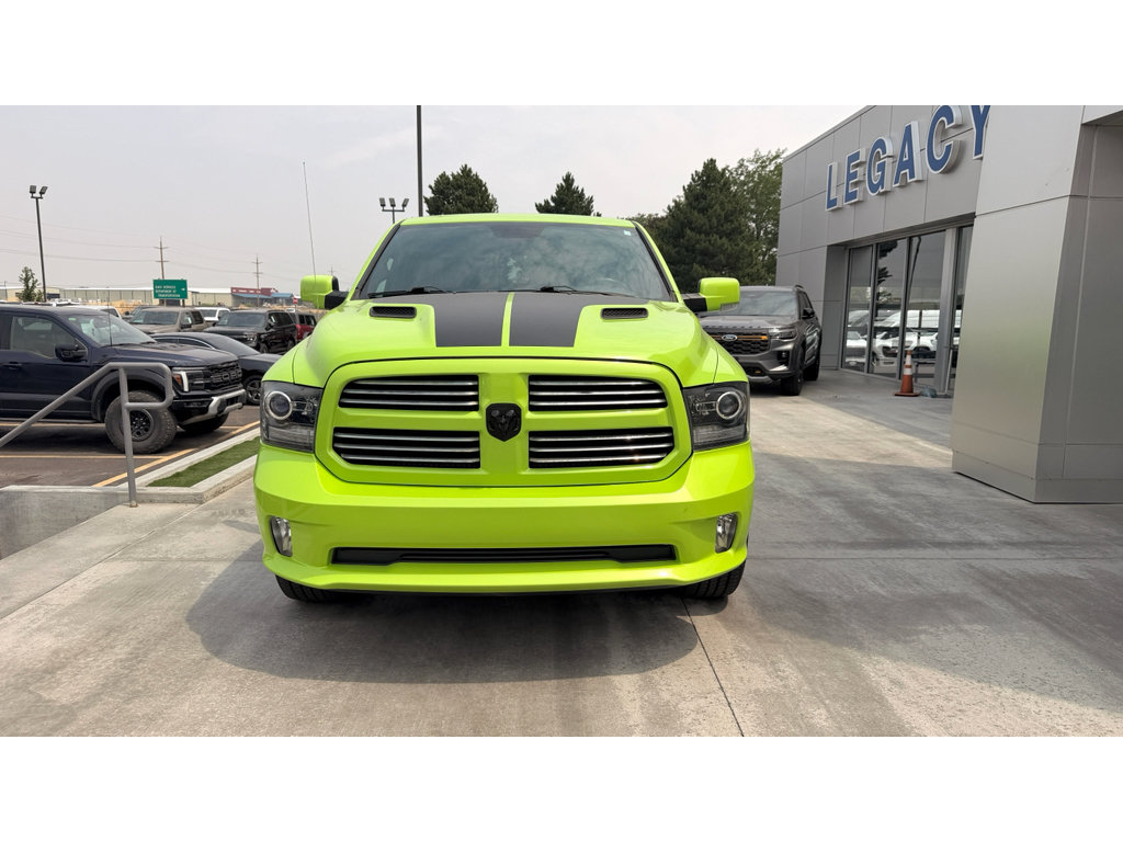 Used 2017 RAM 1500 Sport w/ Sublime Green Sport Package AWD/4WD image 2