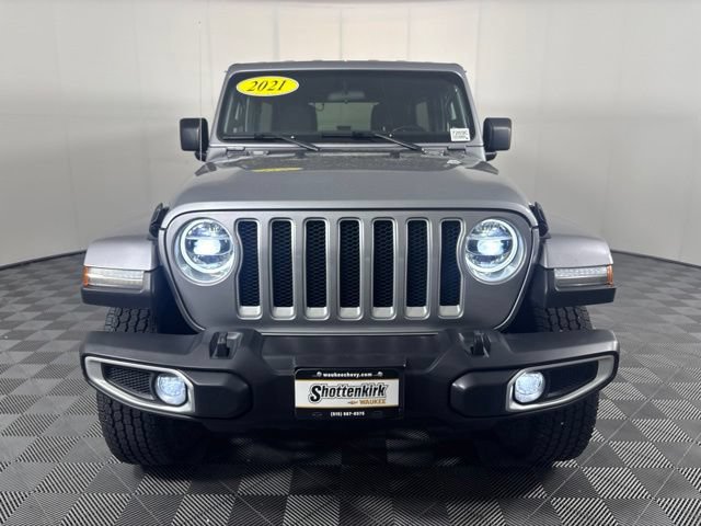 Used 2021 Jeep Wrangler Unlimited Sahara w/ LED Lighting Group AWD/4WD image 30