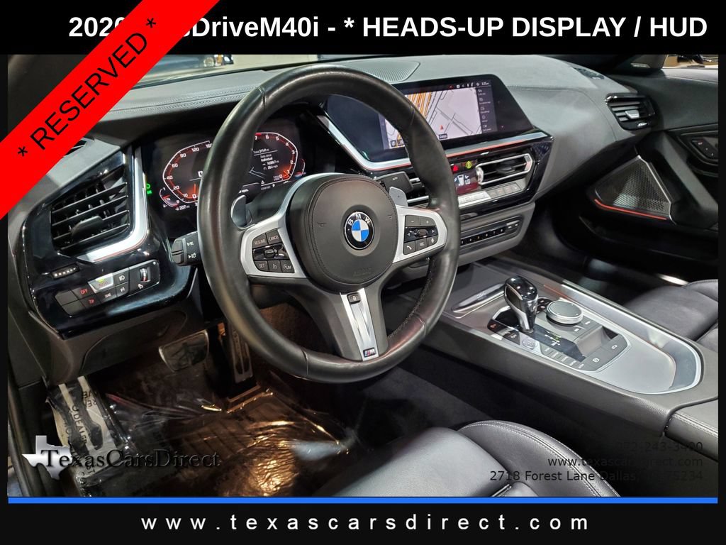 Used 2020 BMW Z4 M40i w/ Executive Package RWD image 7