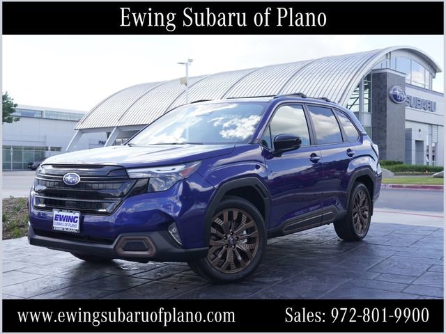 Certified 2025 Subaru Forester Sport w/ Popular Package #1 AWD/4WD video 1