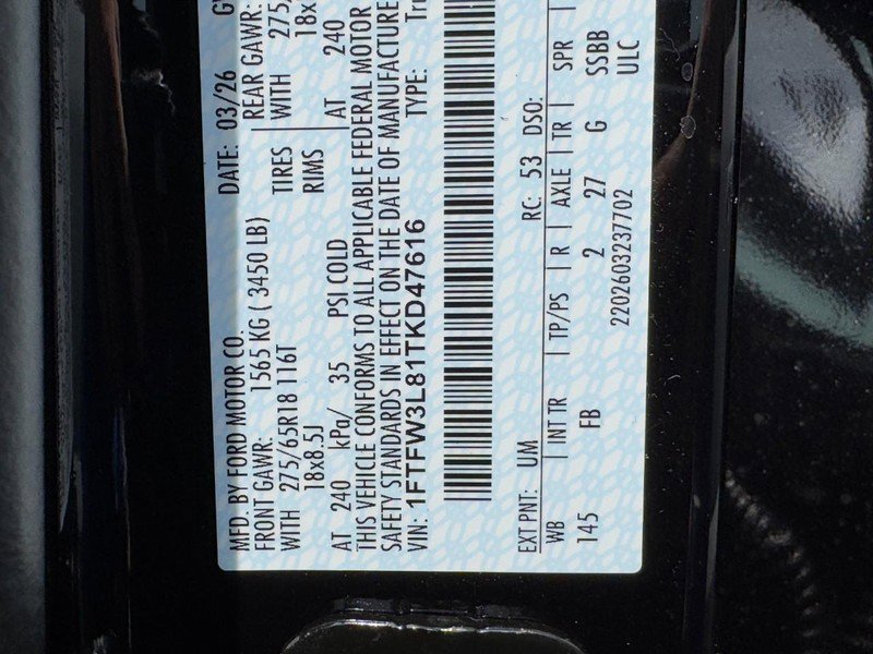 New 2026 Ford F150 XLT AWD/4WD image 17