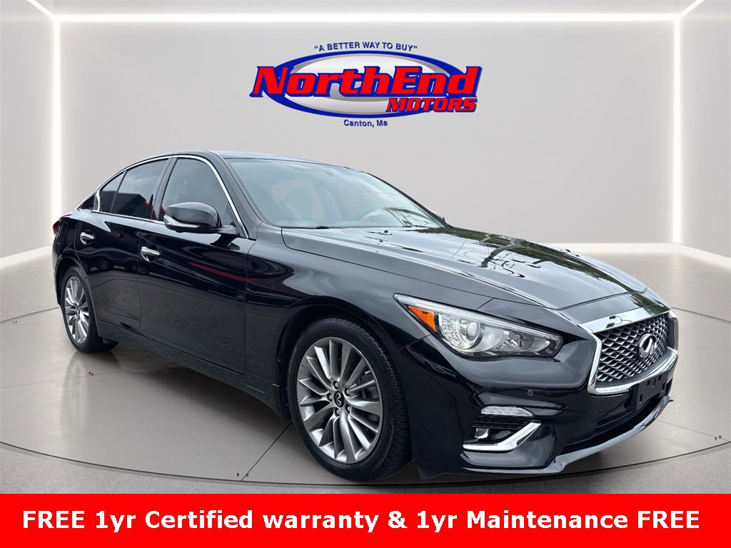 Used 2022 INFINITI Q50 Luxe w/ Cargo Package