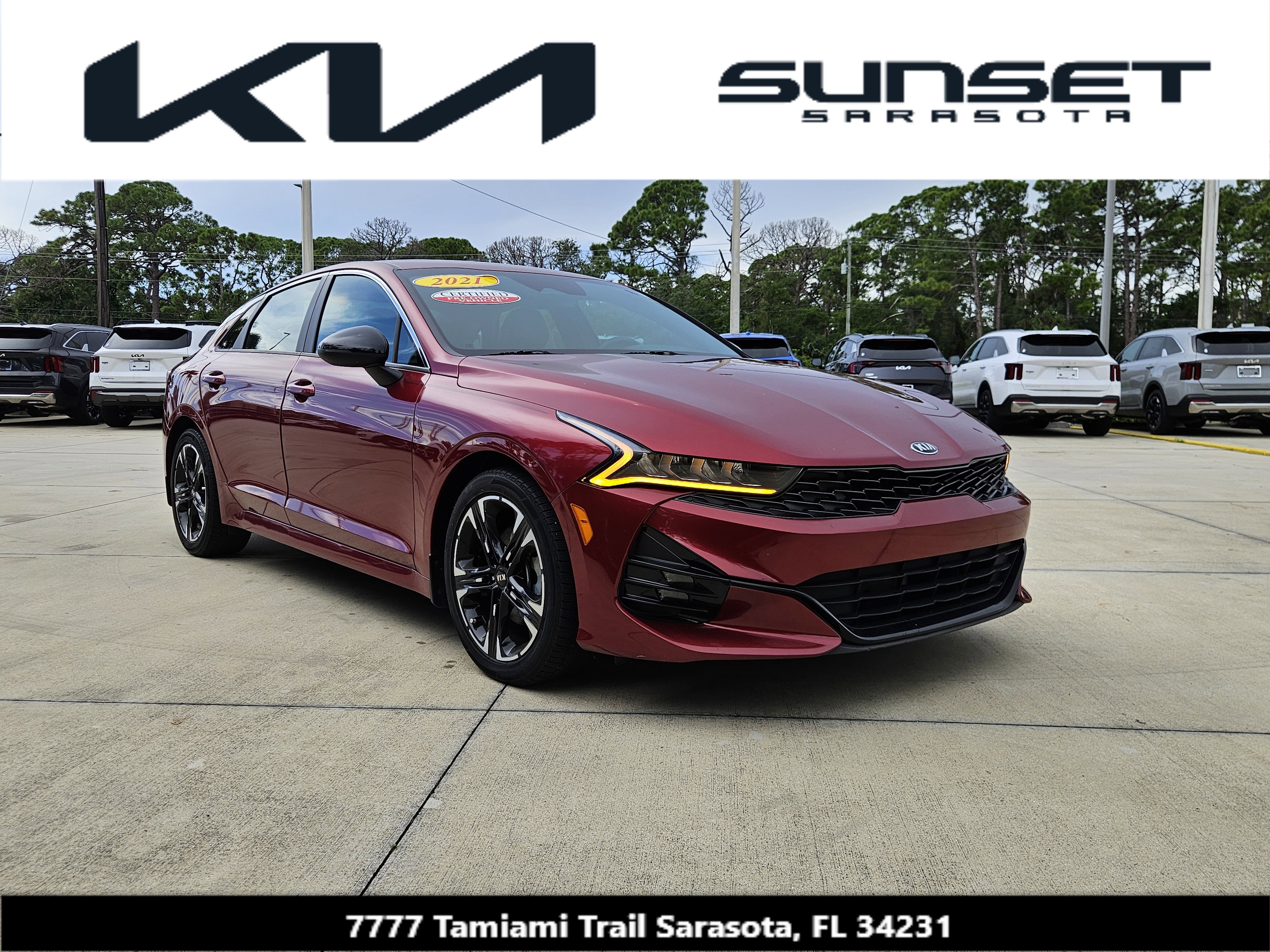 Certified 2021 Kia K5 GT-Line