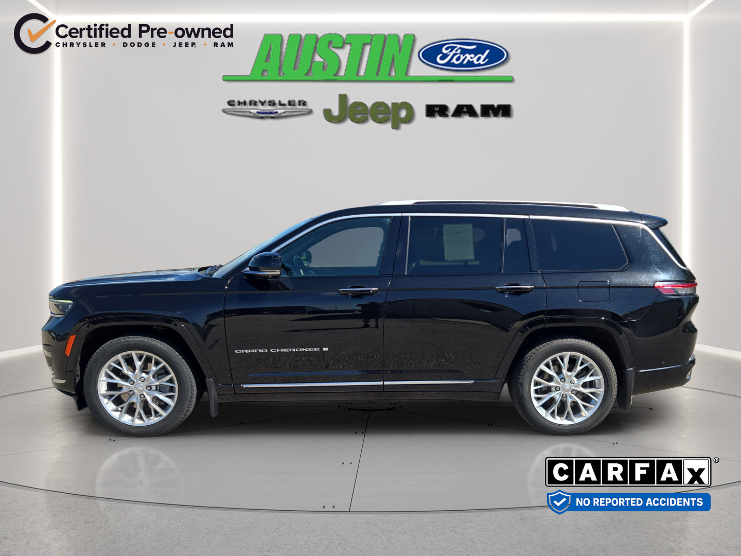 Certified 2021 Jeep Grand Cherokee L Summit w/ Advanced Protech Group IV AWD/4WD image 2